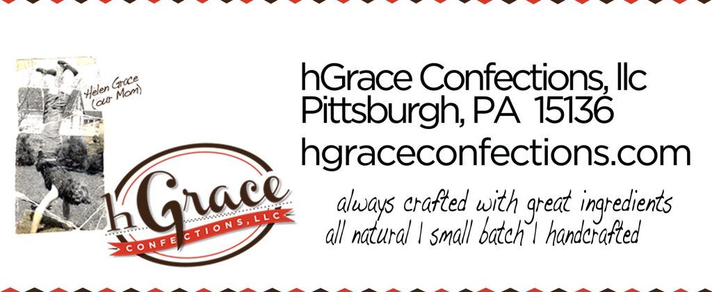 Pittsburgh Chocolate and Caramels crafted with all natural ingredients crafted by hGrace Confections.