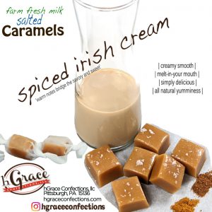 Spiced Irish Cream Caramel is back for the season!