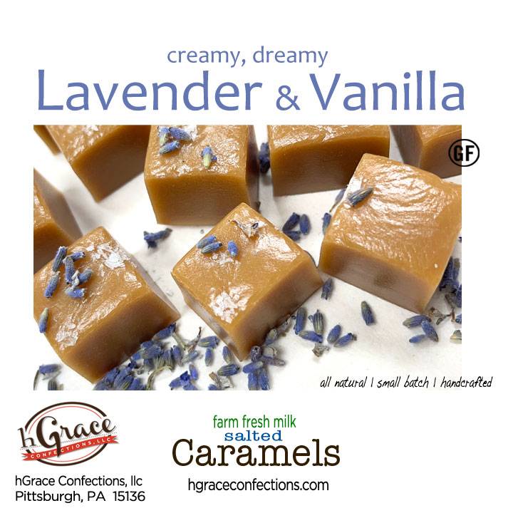 Lavender Vanilla salted Caramel